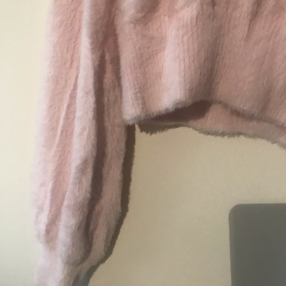 Sunday Best beautiful blush pink comfortable sweater size M - Picture 5 of 7